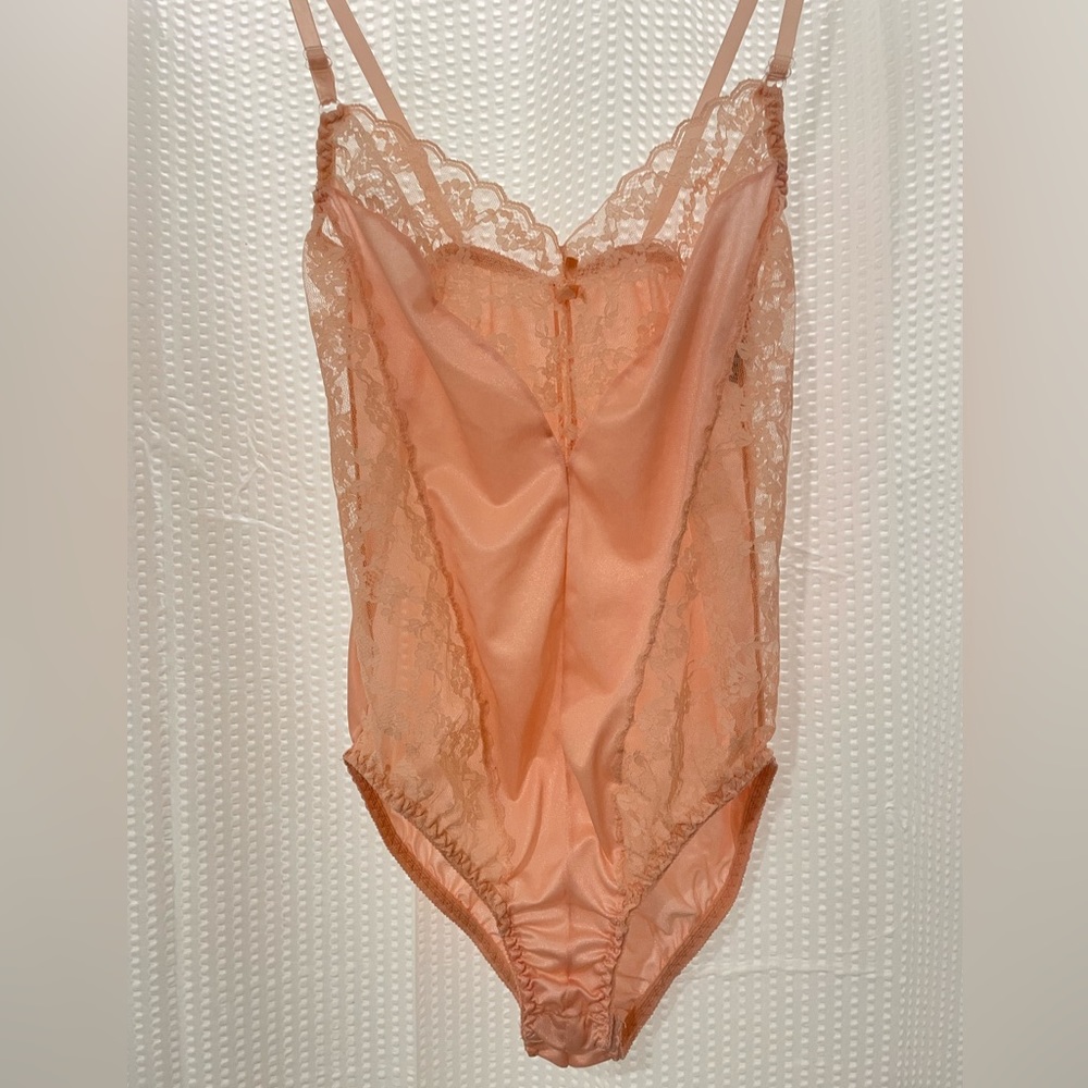 Paris New York Lace Silk Body Suit
